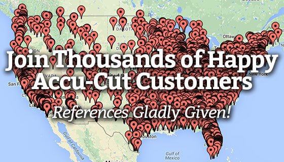 Accu-Cut Customer Map